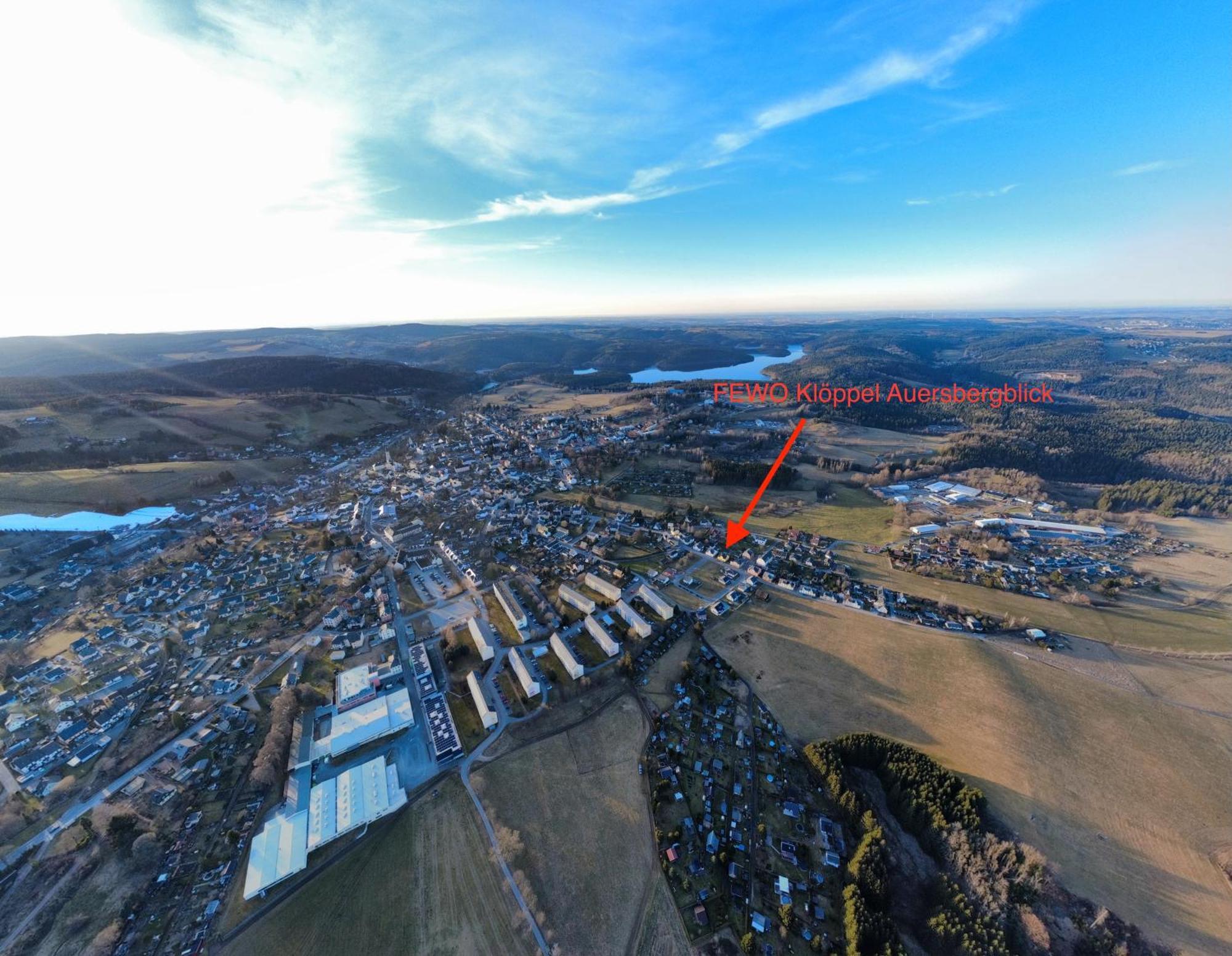 Fewo Kloeppel Auersbergblick Eibenstock Exteriör bild
